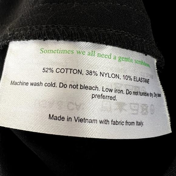 M.M. LaFleur The Curie Pant Powerstretch Stretch Skinny Pants Black 0 - Picture 9 of 12